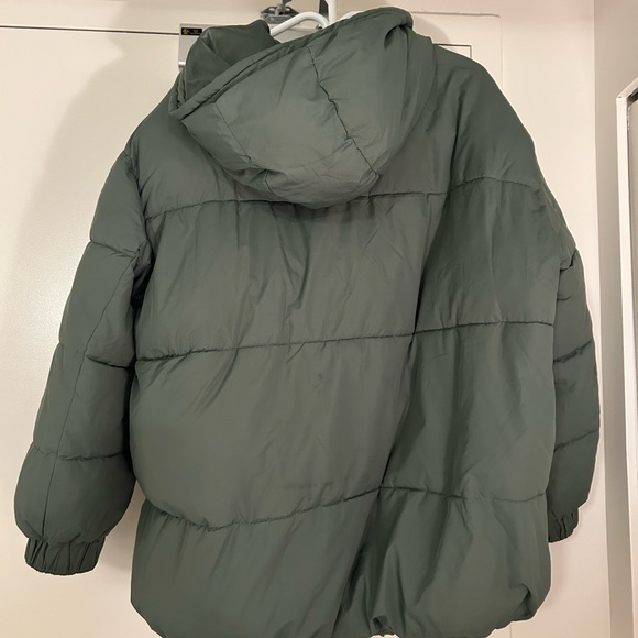 Vero Moda Green Puffer Jacket - Size Large - Picture 2 of 2